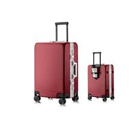 Yobohui Large Hard-Shell Suitcase with Wheels Carry-on Size Lightweight and Durable TSA-Approved Lock(1,20in)