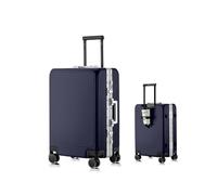 Yobohui Large Hard-Shell Suitcase with Wheels Carry-on Size Lightweight and Durable TSA-Approved Lock(5,22in)