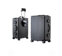 Yobohui Large Suitcases with Wheels Carry on Luggage Hard Shell with USB Charger Cup Holder TSA Password Lock(D,24in)