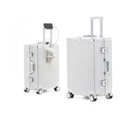 Yobohui Large Suitcases with Wheels Carry on Luggage Hard Shell with USB Charger Cup Holder TSA Password Lock(E,20in)