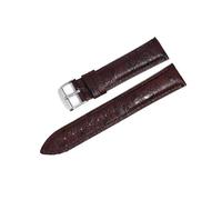 Yobohui Leather straps 18 mm - 22 mm with quick release lugs Smartwatch straps(Brown,Width20mm)