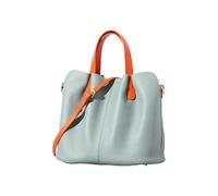 Yobohui Leather Underarm Bag Large Capacity Handbag Crossbody Tote bag With adjustable shoulder strap(Blue)