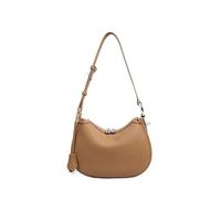 Yobohui Top Grain Leather Shoulder Bags for Women Hobo Crescent Bag Handbags Purse Adjustable shoulder strap(Brown)