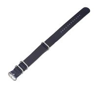Yobohui Vintage Leather Strap 14 mm - 24 mm Adjustable Replacement Strap Accessories for Men and Women(Blue-B,Width 18mm)
