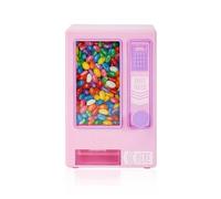 YOBRO Candy Dispenser, Cute Vending Machine for Desktop, Manual Candy Machine, Dispense Mini Candies, Birthday Gift for Girls, Gift for Friends Girlfriends (Pink)
