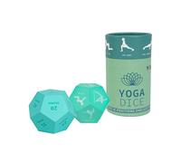 YOBRO Fun Yoga Dice Set for Adults and Kids, Gift for Yogis and Yoga Lovers, Yoga Decor, Exercise Dice Game for Home Workout, Fitness Yoga Poses Meditation Stuff, Mindfulness Gifts for Women, 2 Pack