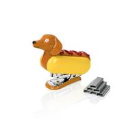YOBRO Mini Stapler for Students Novelty Hotdog Desktop Stapler with 1000PCS Staples 12 Sheets Capacity Stationery Animal Stapler for Home Office Stocking Stuffers for Friends