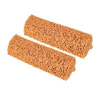 Yocada Sponge Mop Replacement Refill Head Home Commercial Use Tile Floor Bathroom Garage Cleaning Easily Dry Wringing 2 PCS