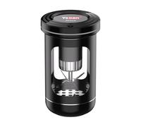 Yocan Draco Electric Smart Herb Grinder, 650 mAh Battery, Powerful Motor, Six-Part Stainless Steel Blade, Two Grinding Modes, USB Type-C, Metallic Body with Pyrex Glass