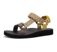 YOCCI Women's Original Sport Sandals Hiking Sandals with Arch Support Yoga Mat Insole Light Weight Outdoor Water Shoes, Brown, 5 UK