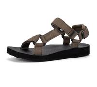YOCCI Women's Original Sport Sandals Hiking Sandals with Arch Support Yoga Mat Insole Light Weight Outdoor Water Shoes, Dark Brown, 6 UK