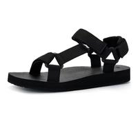 YOCCI Women's Original Sport Sandals Hiking Sandals with Arch Support Yoga Mat Insole Light Weight Outdoor Water Shoes, Black2, 9 UK