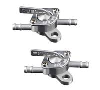YOCDNOV 2 Switches Petrol Fuel Tank Tap - Petrol Anointing Tap Quadruple Close Switch Oil Tap Petrol Inline 6 mm Universal for Moped Motorcycle