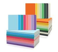 Yocdunm 32 Pcs Mini Bulk,3.5 x 5.5 Mini Journal Pocket Set,16 Color, 60 Pages Blank Paper Small Pocket Notebook Set For Writing Memos Diary Making Plans (Lined)