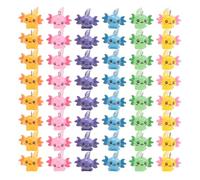Yocdunm 48 PCS Animal Charms Axolotl Resin Charms For Jewelry Making Tiny Resin Animals Resin Figures Miniature Axolotl Ornament Well-Made