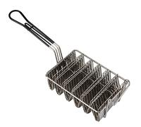 Yocdunm Taco Fryer Basket, Taco Shell Fryer, Holds 6 Shells Deep Fryer Taco Holders Basket with Grip Handle Taco Holder Stand