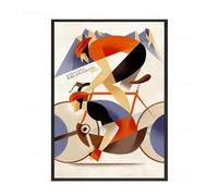 Yocheng Abstract Dancing Woman Art Painting Music Minimalist Wall Decor Canvas Poster Home Nordic Picture 50x70cm No Frame