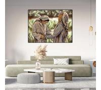 Yocheng Art The Almighty Has Done Great Things For Me Canvas Print Poster Wall Paintings For Room Home Decor 21x30cm No Frame