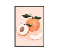 Yocheng Fruit Food Picks Decoration Kitchen Poster Orange Pomegranate Pear Strawberry Canvas Painting Posters And Prints Wall Art 50x70cm No Frame
