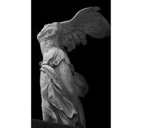 Yocheng Nordic Simple Wall Art Black Ancient Gr ods Sculpture Statue Canvas Print Poster For Home Living Room Bedroom Decorati 21x30cm No Frame