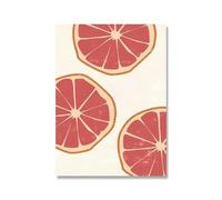 Yocheng Pear Lemon Kitchen Fruit Food Banana Orange Wall Art Aesthetics Print Canvas Painting Posters For Living Room Home 30x40cm No Frame