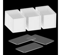 YOCHLEY 60PCS Nano Double Sided Adhesive Pads, Double-Sided Sticky Tape Waterproof Heavy Duty Mounting Tapes No Damage Removable Clear Strong Sticky Pads for Walls DIY Craft Hanging Pictures (60)