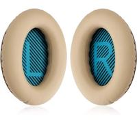 YOCOWOCO Headphones Replacement Ear Pads for Bose QC15, QC25, QC35 and AE2 | Earpads Cushions for Bose Quietcomfort 35/Quiet Comfort 25/QC2/SoundTrue and SoundLink, Soft Protein Leather, Memory Foam
