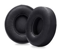 YOCOWOCO Replacement Ear Pads for Beats Solo 2 & Solo 3 Headphones, Black | Solo2 & Solo3 Earpads Cushions with Noise Isolation Memory Foam and Softer Protein Leather