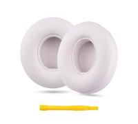 YOCOWOCO Replacement Earpads for Beats Solo 4 Wireless On Ear Headphones, Solo4 Ear Pads Cushions with Soft Protein Leather and Noise Isolating Memory Foam (Cloud Pink)