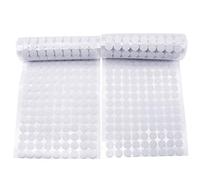 YOCZOX 1008PCS 10mm Sticky Back Coins Hook and Loop Self Adhesive Dots Tapes Double Sided Sticker Round Dot Coins Tapes Super Sticky for Home, School, Office 504 Pairs (10mm)