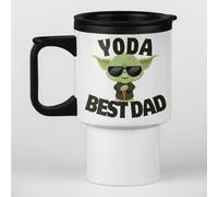 Yoda Best Dad Travel Mug Sci Fi Dad Gift