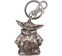 Yoda Keyring Monogram International Star Wars Argenté 13 cm