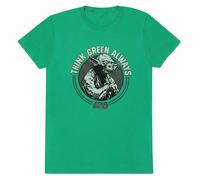 Yoda Think Green Always T-Shirt Star Wars Green New Official