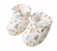 YODAOLI Warm Fur Baby Boots, Baby Winter Thickened Warm Cotton Shoes, Toddler Winter Warm Shoes, for Infant Toddler 0-18 Months (A,10.5cm (0-6 months))