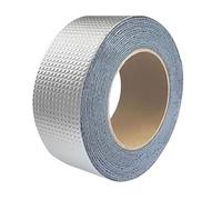 YODJEW Super Waterproof Tape - Butyl Sealing Outdoor Leak Repair and Seal Strip, for Roof Leak, Surface Crack, Window Sill Gap, Pipe Rupture, Aluminum Foil with Strong Rubber