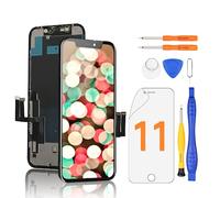 Yodoit for iPhone 11 Screen Replacement LCD 6.1 Inch Display Touch Digitizer Glass Compatible with Model A2111, A2223, A2221, with Repair Tool Kit