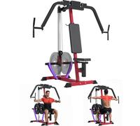 YODOLLA Chest Fly Machine, Pec Deck & Reverse Delt Fly Machine, Adjustable Upper Body Workout Equipment for Home Gym, Pectoral & Rear Deltoid Trainer, Shoulder Press Strength Training