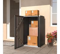 YODOLLA Outdoor Metal Garden Storage Box Small Cupboard & Cabinet