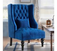 YODOLLA Wingback Armchair, Classic Accent Tub Club Chair