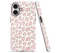 Yoedge Aesthetic Leopard Phone Case for Samsung Galaxy S24 FE 6.7", Fashion Cheetah Panther Pink Blue Design Glossy Trendy Cases 2-in-1 Layer Soft TPU Hard PC Phone Cover for Women Girls Funda