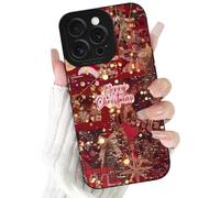Yoedge Christmas Winter Phone Case for Samsung Galaxy A03s 4G 6.5" | Bow Checkered Gingham Positive Quotes Collage Design Cover Full Camera Lens Soft Silicone Phone Cases for Women Girls Funda