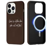 Yoedge Fall Bible Phone Case Magnetic for Samsung Galaxy S25 Edge 5G 6.7", Stylish Autumn Verse God Quote White Design Cases Compatible with MagSafe 2-in-1 Layer Phone Cover for Women Girls