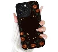 Yoedge Halloween Pumpkins Stars Phone Case for Samsung Galaxy A03s 4G 6.5" | Halloween Pumpkin Star Aesthetic Design Cases Shockproof Full Camera Lens Soft Silicone Phone Cover for Women Girls Funda