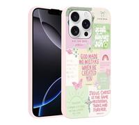 Yoedge Phone Case for Samsung Galaxy S25 FE 5G 6.7", Aesthetic Bible Verse Christian Cute Pattern Cross God Jesus Design Case Protective Cover for Girls Women