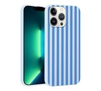 Yoedge Striped Stripe Phone Case Compatible for Samsung Galaxy A04 4G 6.5", Cute Sky Blue Stripe Design for Girls Women Shockproof Slim-Fit Soft TPU Light Purple Phone Cover
