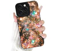 Yoedge Winter Christmas Phone Case for Samsung Galaxy A03s 4G 6.5" | Xmas Pine Needles Pine Tree Colorful Design Cases Soft Silicone Shockproof Full Camera Lens Phone Cover for Women Girls Funda