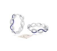 YOEE 20mm Sterling Silver Hoop Earrings, Blue Hoops Earrings for Women, Small Huggie Huggies Earrings Blue Earrings Sleeper Earrings for Women Mother's Day Gifts for Women