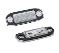 Yoegerery 2 Pcs Error Free License Plate Lamp Taillight 12V 6500K License Number Plate Light for Volvo C30 C70 S80 S40 V50 V60 XC60 XC90 LED Rear Number Plate Light Lamps