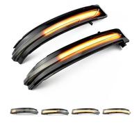 Yoegerery Dynamic LED Turn Signal Light Wing Mirror Indicator Light Replacement for N-issan Qashqai J11 X-Trail T32 Rogue Murano Z52 Pathfinder R52 Terra6 Flashing Indicator Sequential Blinker Lamp