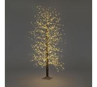 YöL 1.8m Christmas Micro Dot Tree With Twinkely LED Lights Indoor Outdoor Decor 1300 LEDs